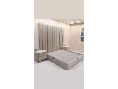 Bangkok magas háttámlás ágyrácsos franciaágy