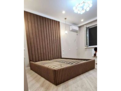 Bora magas háttámlás ágyrácsos franciaágy