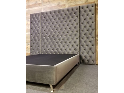 Dream magas és széles háttámlás ágyrácsos franciaágy