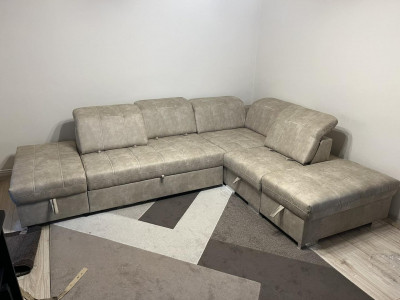 Santa rosa multirelax zsámolyos nagy sarokkanapé