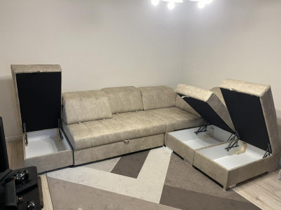 Santa rosa multirelax zsámolyos nagy sarokkanapé