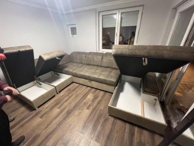 Toulon multirelax u-alakú ülőgarnitúra