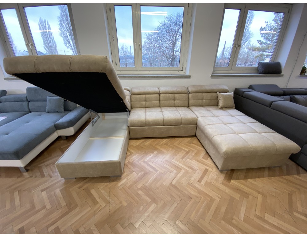 Capri u-alakú kanapé